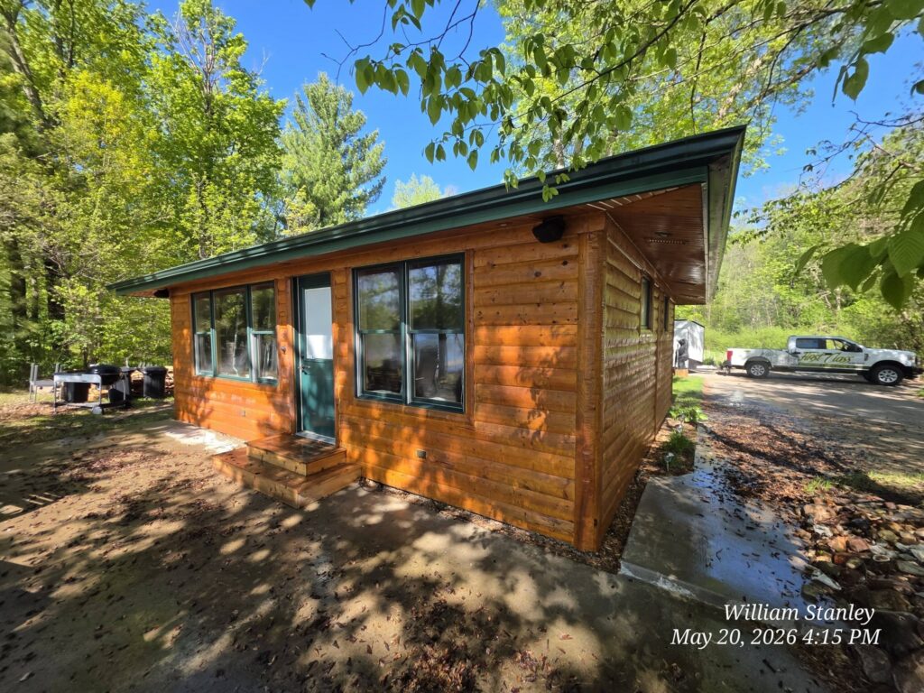 cambridge minnesota cabin washed