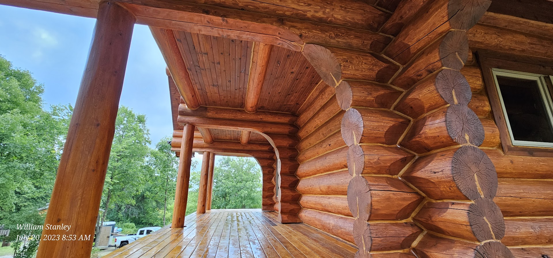 project richard finished log repair